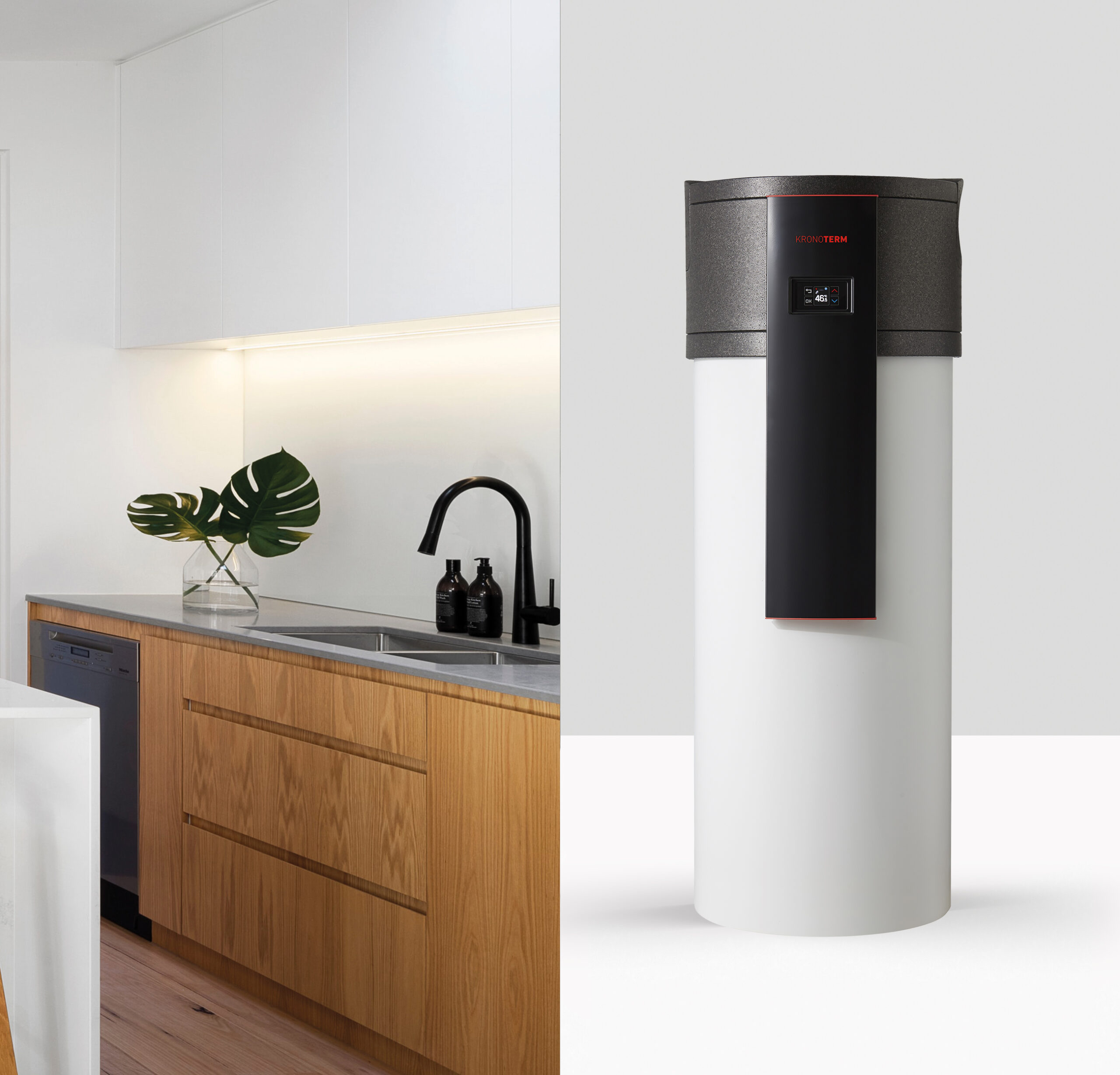 ERWÄRMUNG VON BRAUCHWASSER IN DER KÜCHE UND ANDEREN RÄUMEN