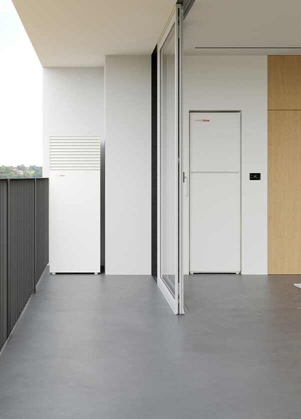 Kann ich eine Wärmepumpe auch auf kleinem Raum installieren?